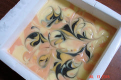 Almond & Honey Pipe Swirl Soap Challenge