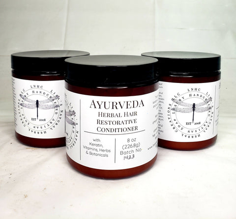 Ayurveda Herbal Hair Restorative Conditioner with Keratin