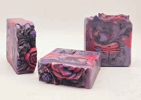 Blackberry Rose Soap - Fragrant