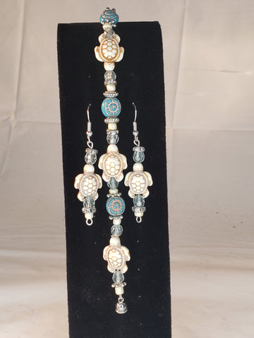 Handcrafted Artisan Bracelet & Earrings Jewelry Sets
