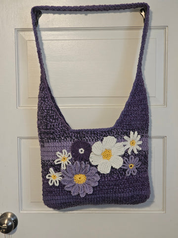 Large Crochet Hobo Bag - accessories