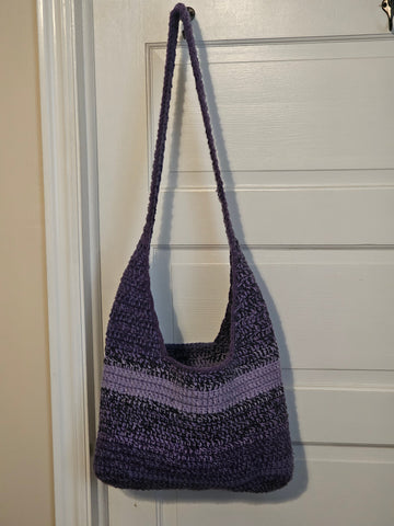 Large Crochet Hobo Bag - accessories