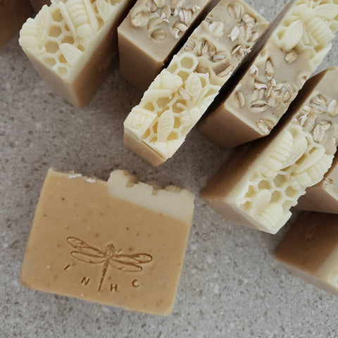 Oats & Honey Goat Milk Soap Unscented - Coconut & Palm Oil Free